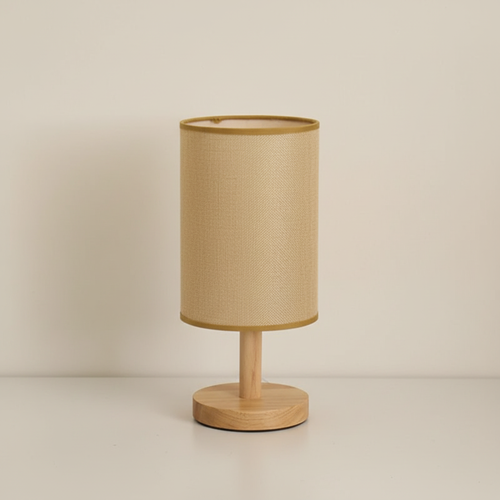 Lampe de Table Zen - Abat-jour Tissu - Arar Maison