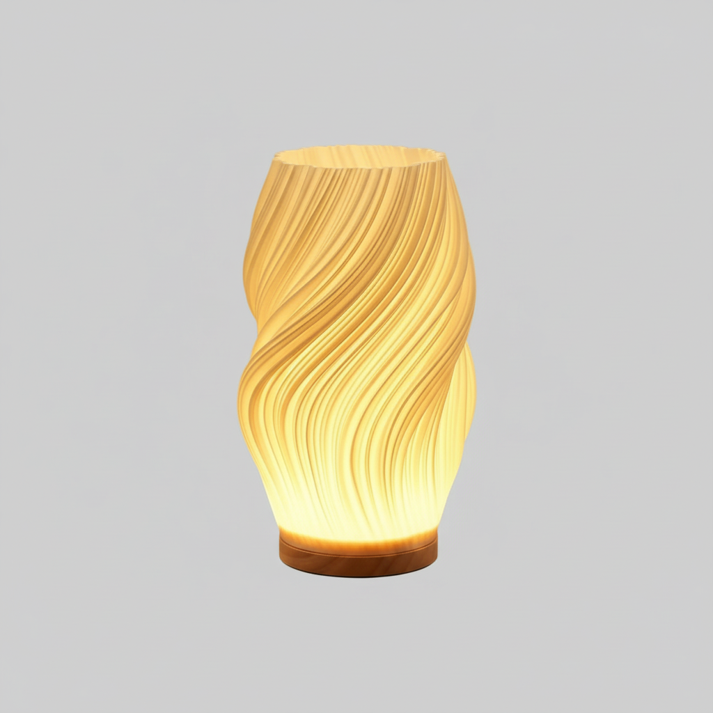 Lampe Plissée Design - Ambiance 3 Niveaux - Arar Maison