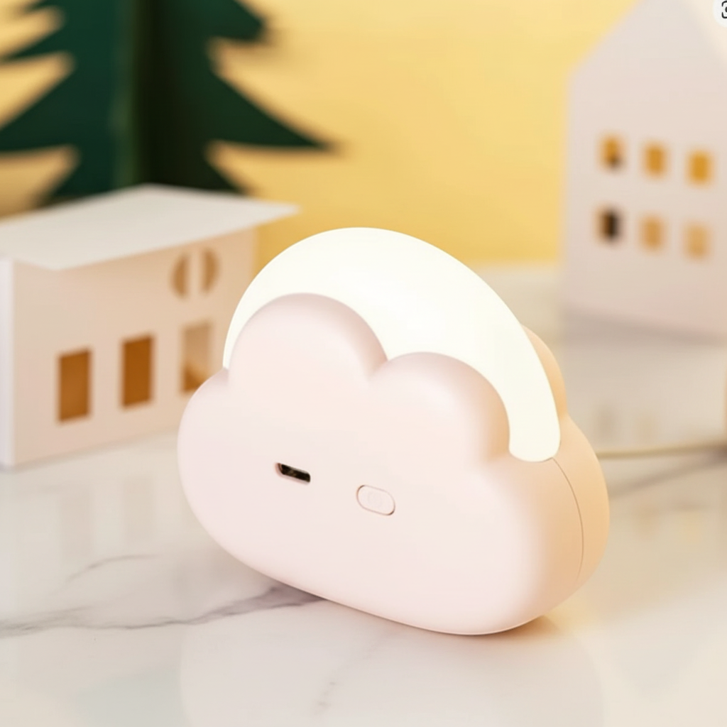 Veilleuse Nuage Nomade - LED Dimmable & Rechargeable USB - Arar Maison