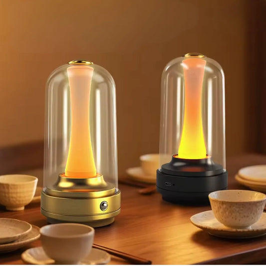 Lampe Bougie LED - Design Tactile & Rechargeable - Arar Maison