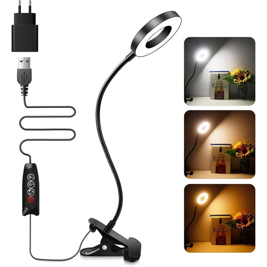 Lampe à Pince LED - Col de Cygne Flexible - Arar Maison