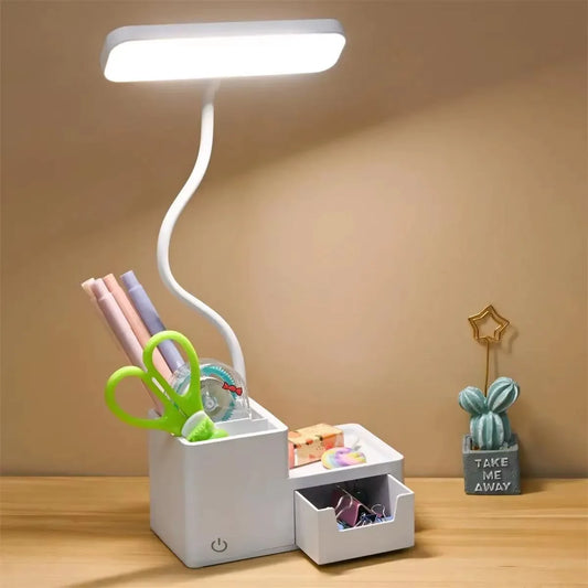 Lampe de Bureau Tactile LED - 3 Niveaux d'Intensité & Pliable - Arar Maison