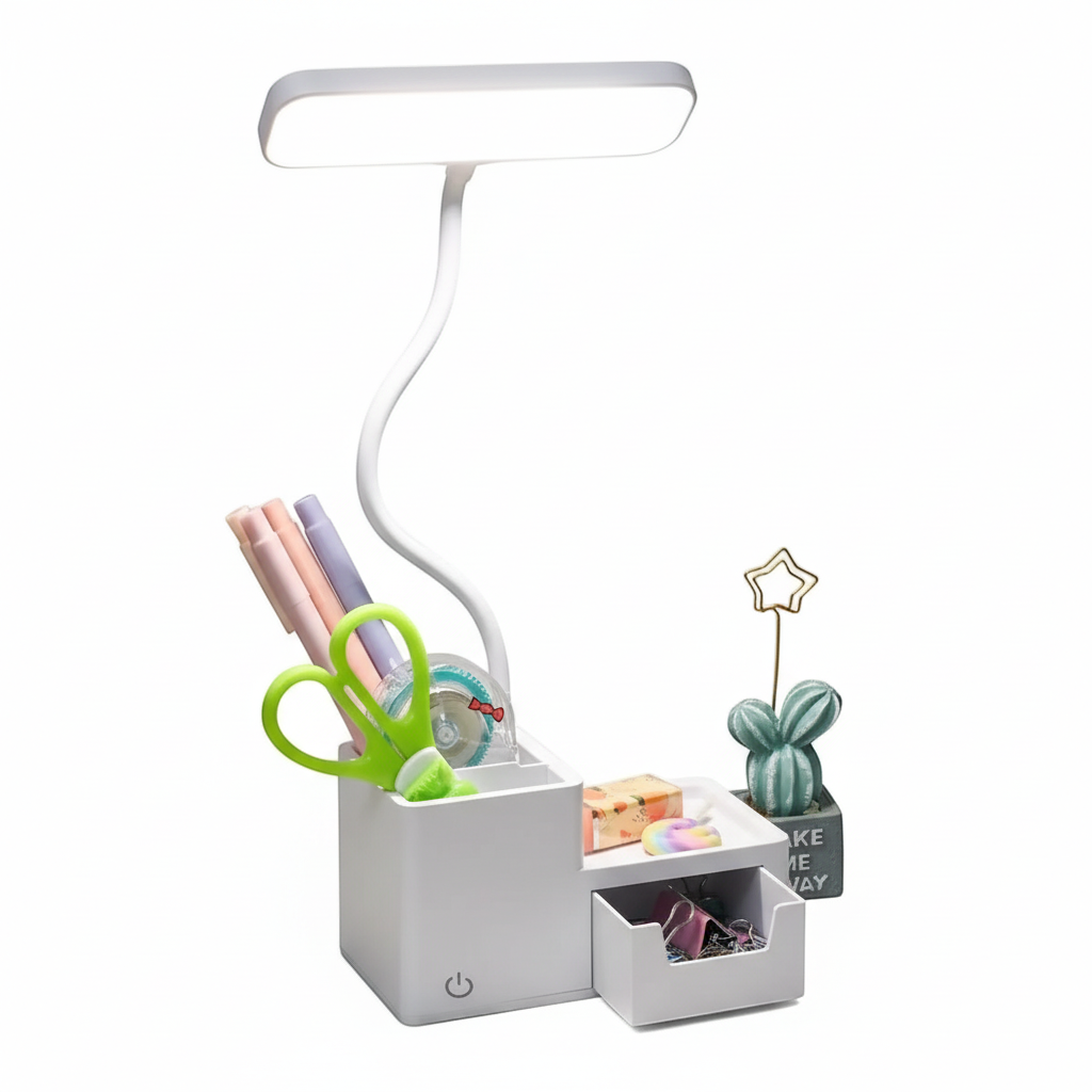 Lampe de Bureau Tactile LED - 3 Niveaux d'Intensité & Pliable - Arar Maison
