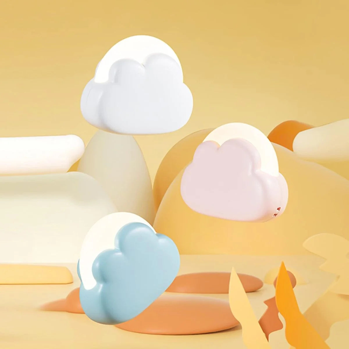 Veilleuse Nuage Nomade - LED Dimmable & Rechargeable USB - Arar Maison