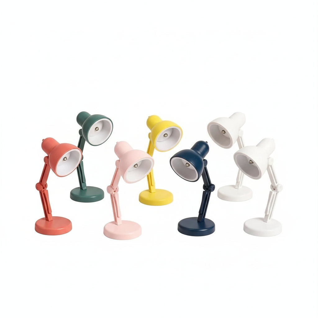 Mini Lampe de Bureau à Pince - Design Pliable & Aimanté - Arar Maison