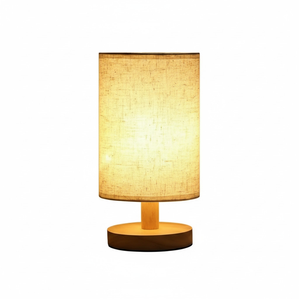 Lampe de Table Zen - Abat-jour Tissu - Arar Maison