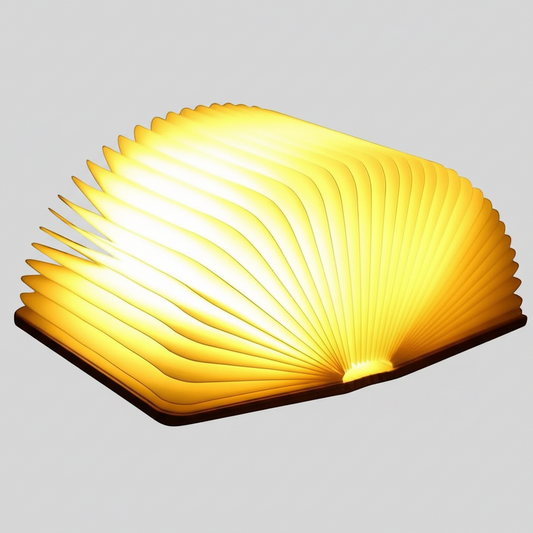 Lampe Livre Lumineux - Design Bois & Pliable - Arar Maison