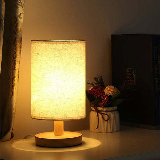 Lampe de Table Zen - Abat-jour Tissu - Arar Maison