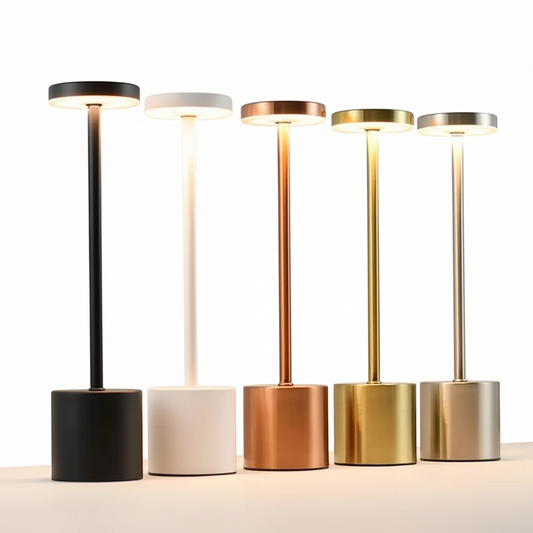 Lampe de Table Métal - Sans Fil & Mémoire Tactile - Arar Maison