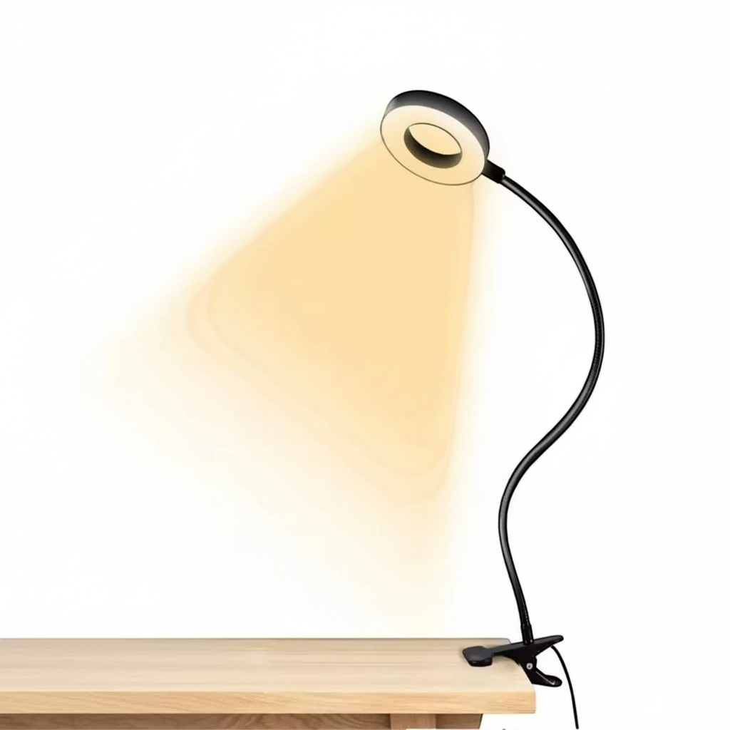 Lampe à Pince LED - Col de Cygne Flexible - Arar Maison