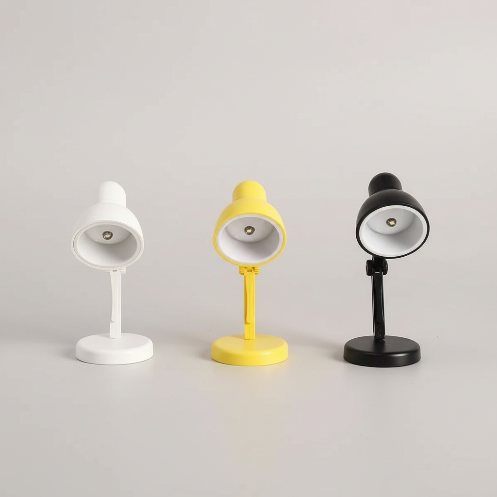 Mini Lampe de Bureau à Pince - Design Pliable & Aimanté - Arar Maison