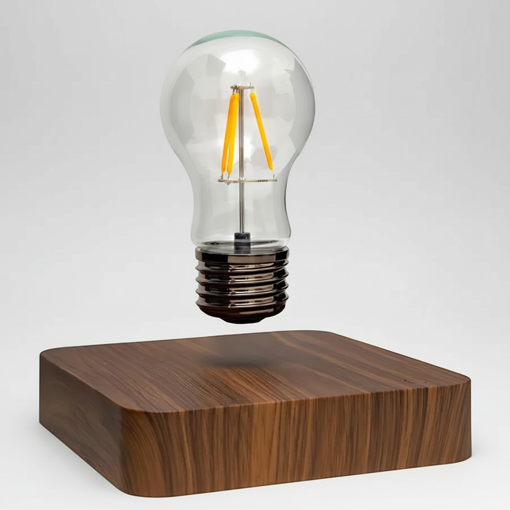 Lampe à Lévitation Magnétique - Ampoule LED Flottante - Arar Maison