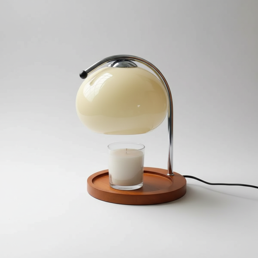 Lampe Chauffe-Bougie - Design Rétro & Aromathérapie - Arar Maison