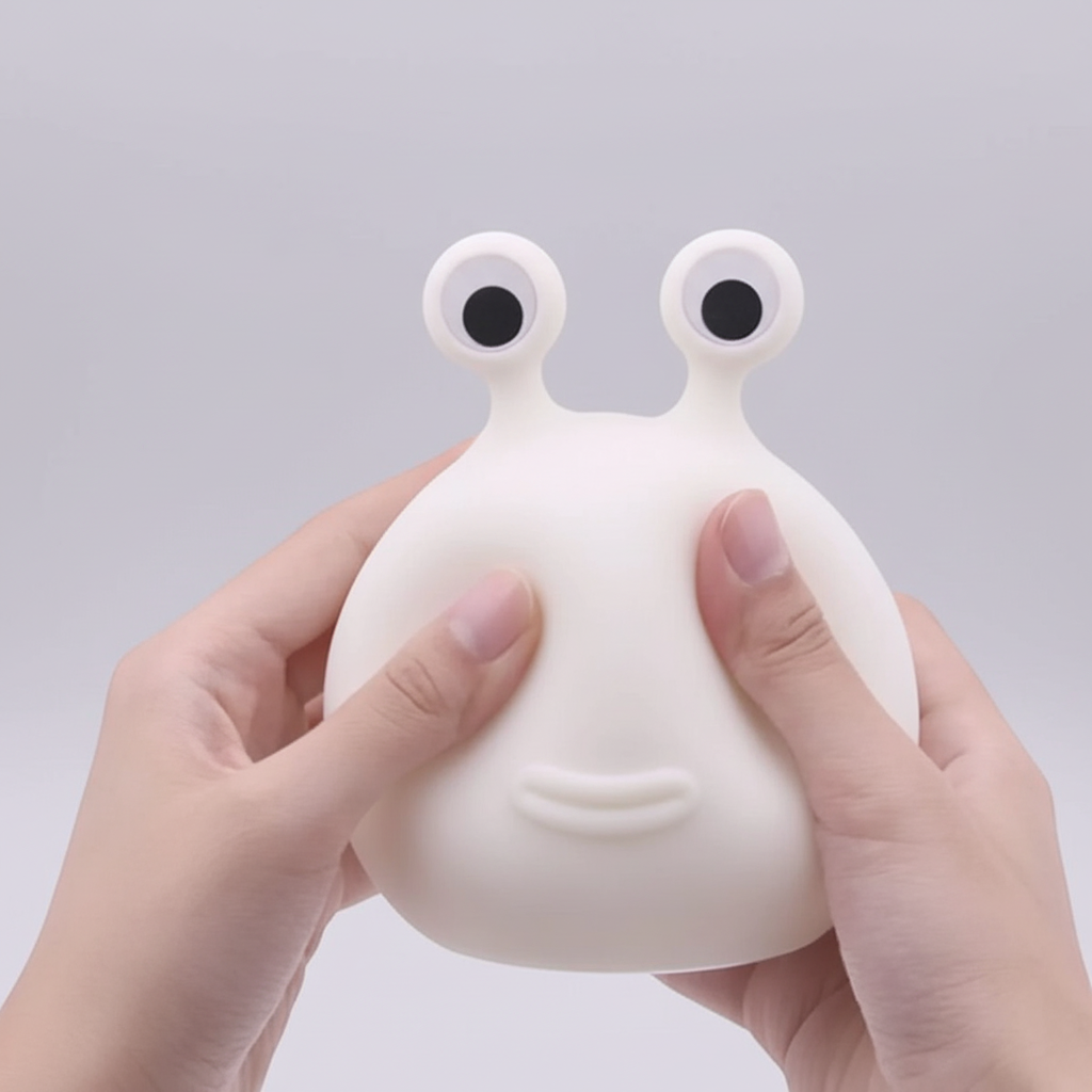 Veilleuse Escargot en Silicone - Lampe LED Tactile & Rechargeable - Arar Maison