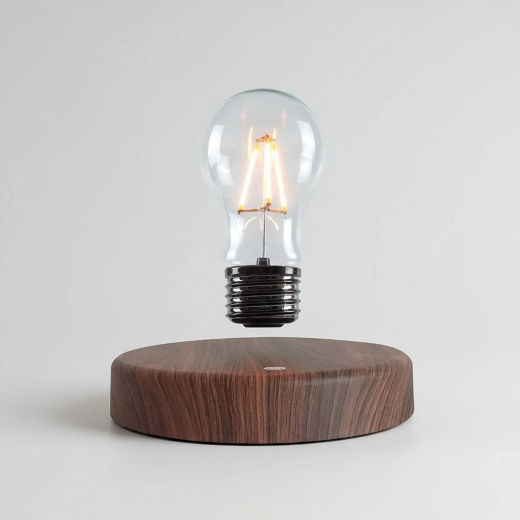 Lampe à Lévitation Magnétique - Ampoule LED Flottante - Arar Maison