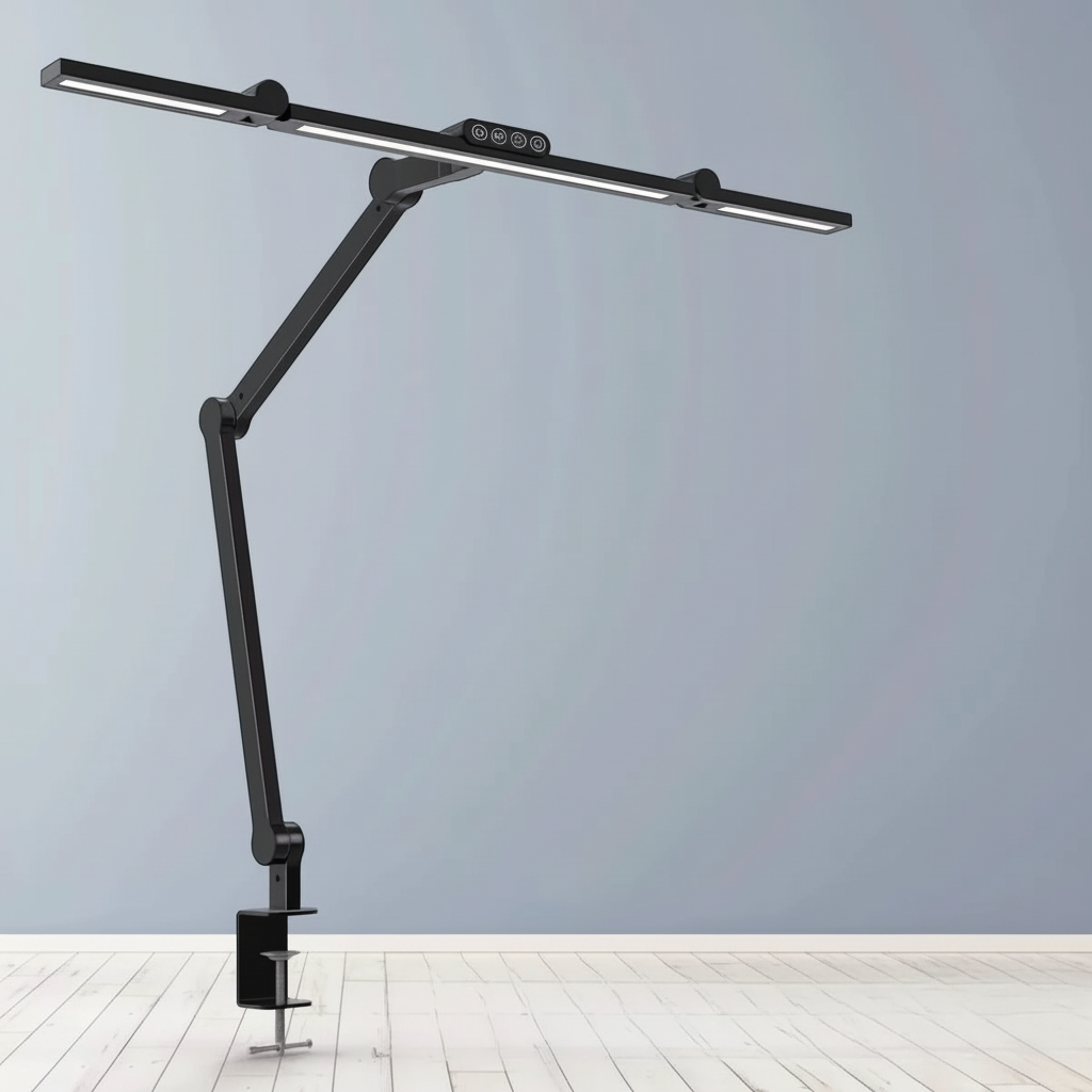 Lampe de Bureau Architecte LED - Double Éclairage & Gradation Auto - Arar Maison