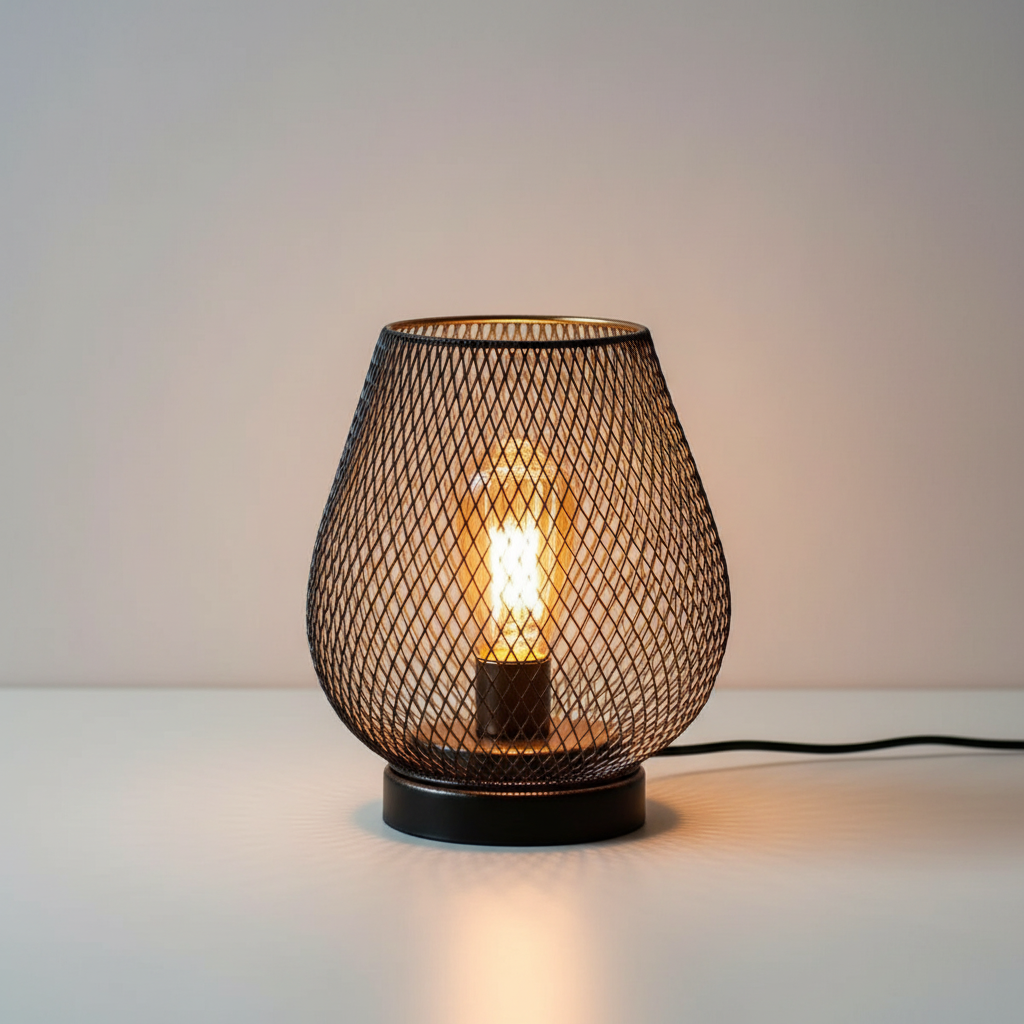 Lanterne Métal Nordique - Lampe LED sans Fil - Arar Maison
